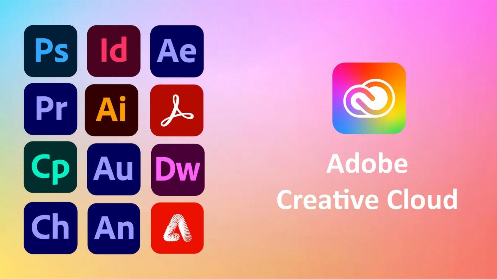 Adobe Creative Cloud Pro | alle apps, Computers en Software, Ophalen of Verzenden, Nieuw, Windows