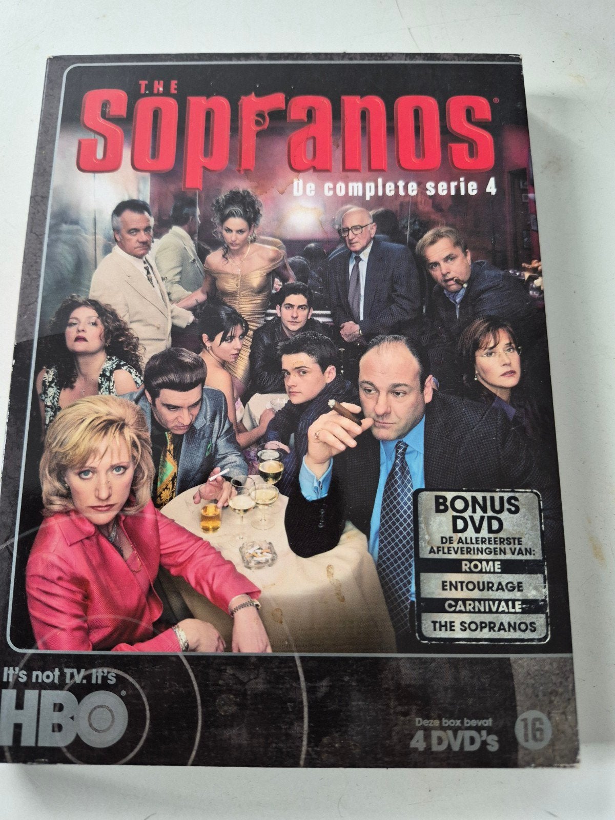 The Sopranos - De complete serie 4 (4 DVD's), Vanaf 16 jaar, Misdaad, Nederlands, Ophalen of Verzenden