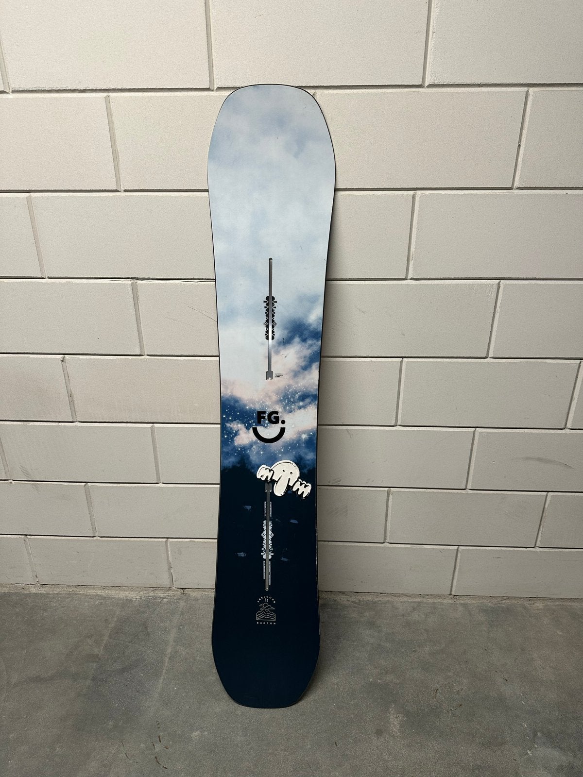 Burton Feelgood Flying V Snowboard 149 cm, Ophalen, Gebruikt, Board