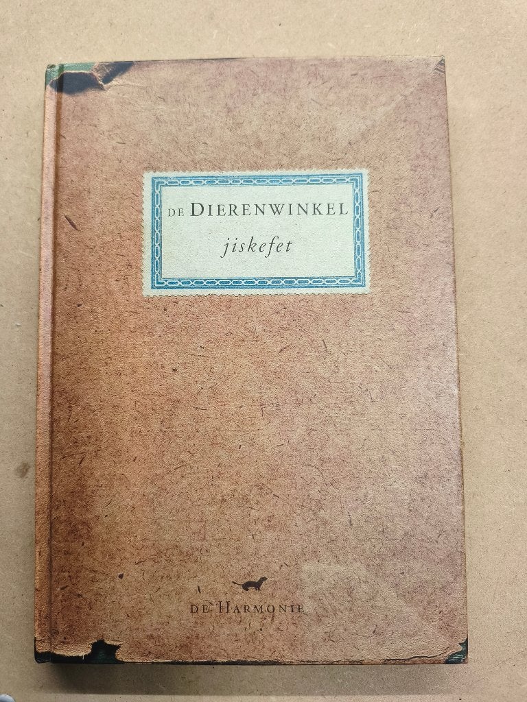Boek Jiskefet De Dierenwinkel. Gesigneerd !, Boeken, Ophalen of Verzenden, Zo goed als nieuw, Verhalen
