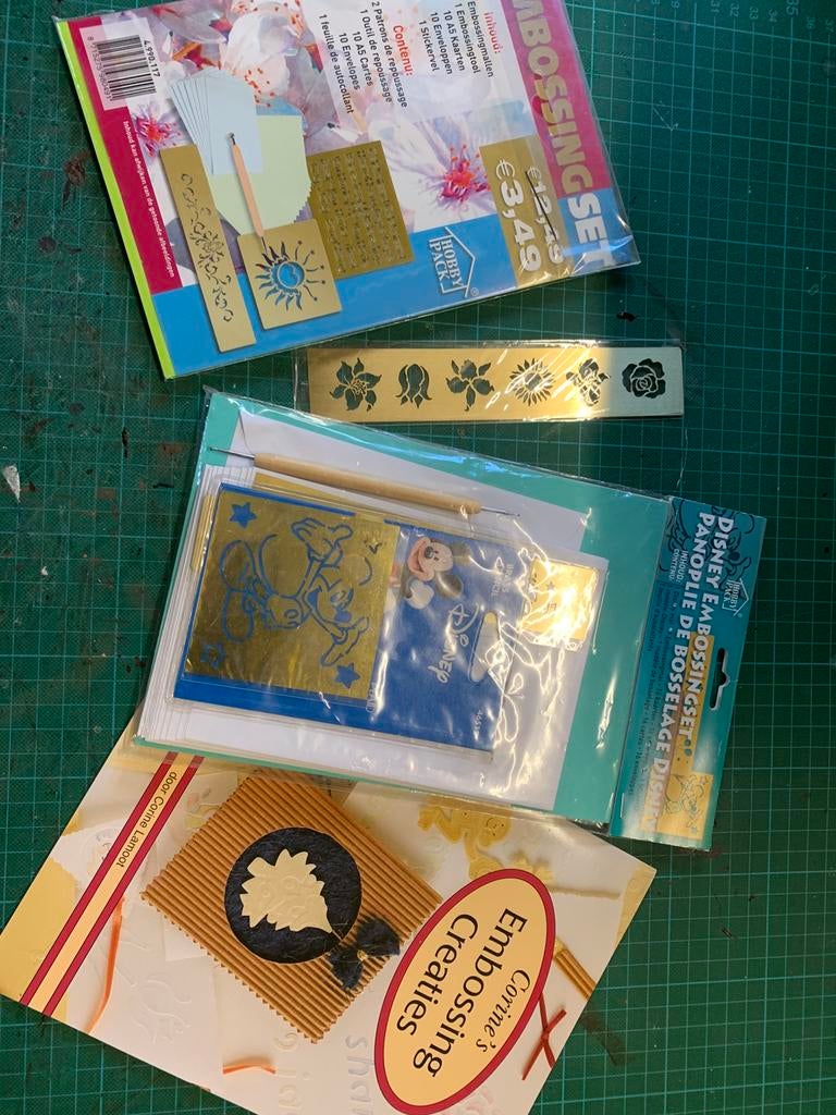 Embossing spullen, Ophalen of Verzenden, Zo goed als nieuw, Overige thema's, Pons of Mal