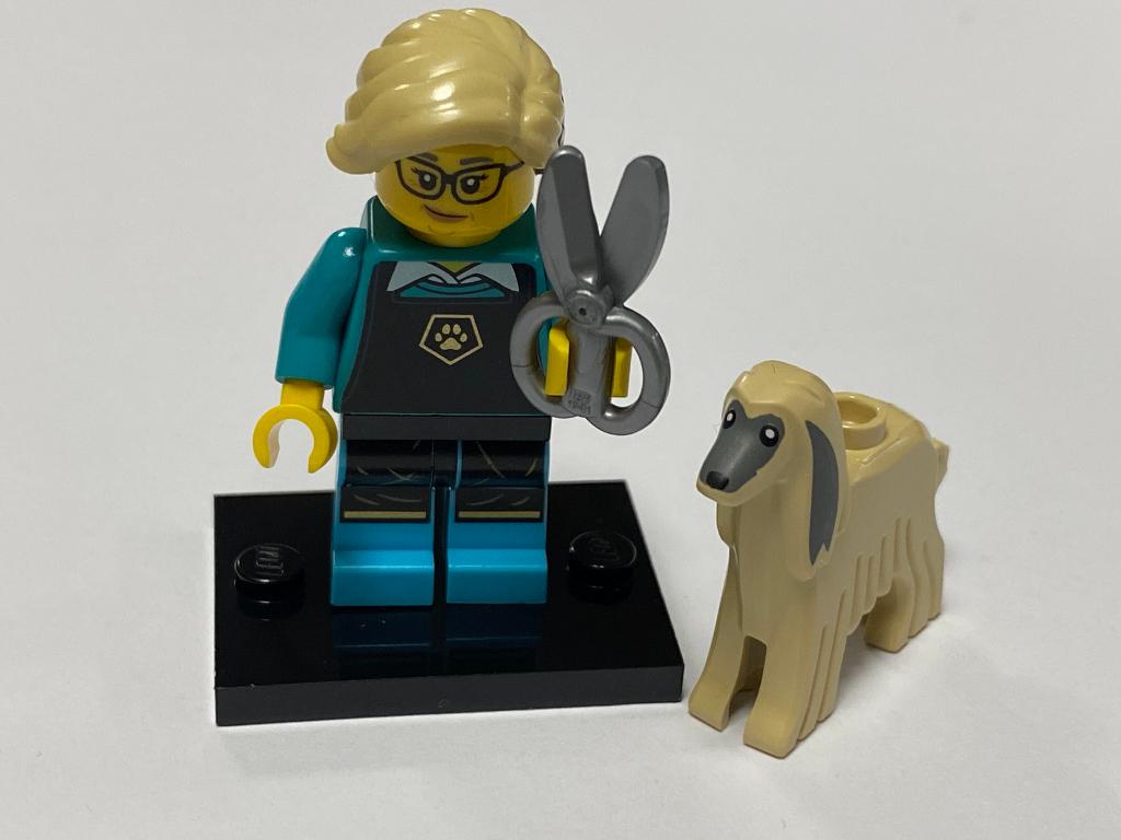 Lego Series 25 Minifiguur col25-12 Pet Groomer, Lego, Nieuw, Ophalen of Verzenden, Minifiguren serie