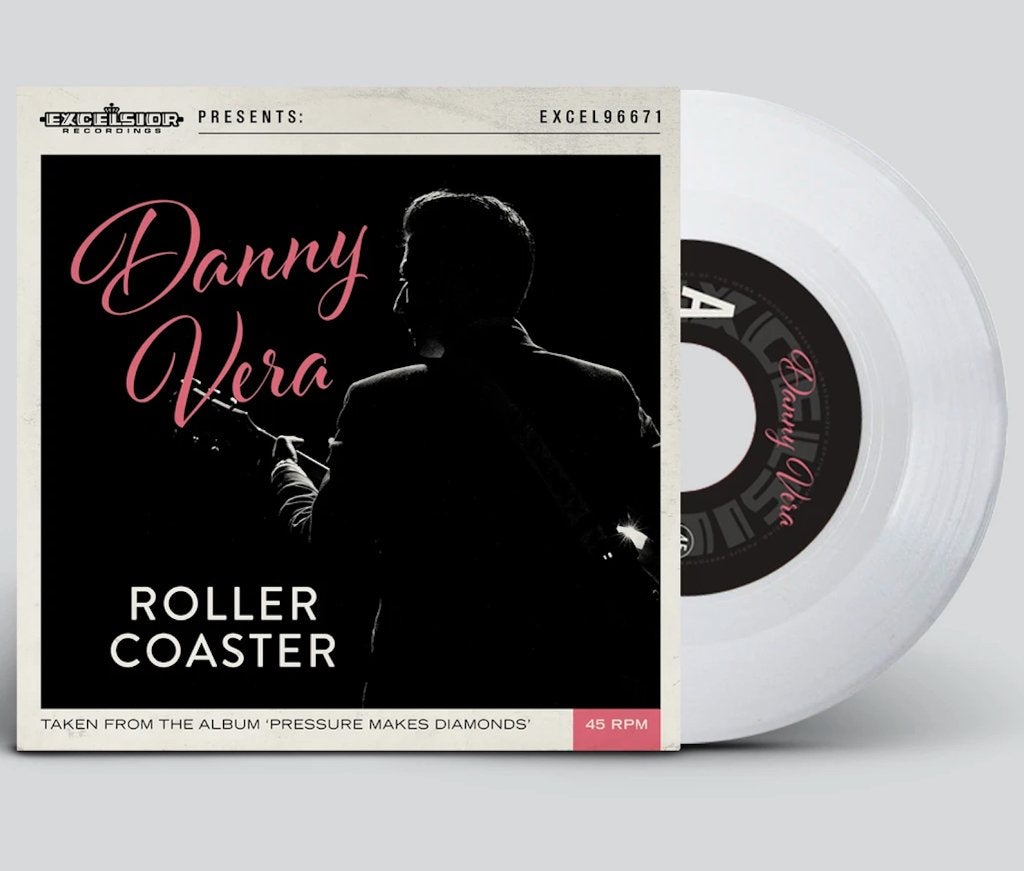 Vinyl Single Danny Vera Roller Coaster WHITE NUMBERED NIEUW, 7 inch, Ophalen of Verzenden, Colored vinyl, Pop
