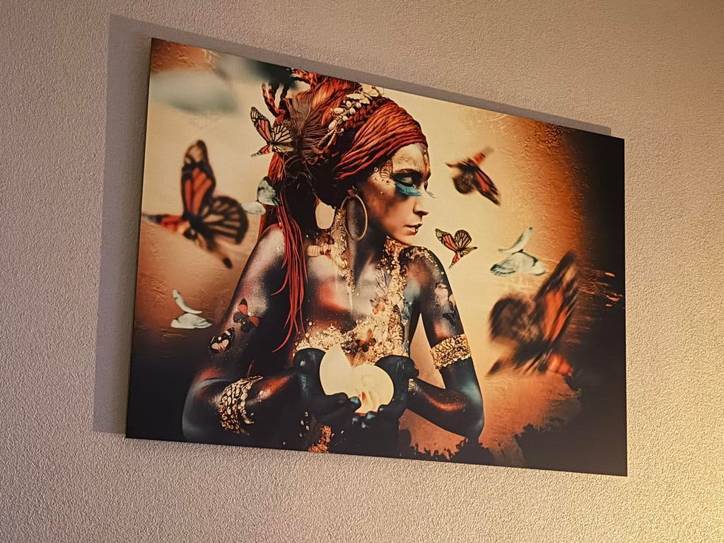 Glas schilderij 120x80 cm, Ophalen