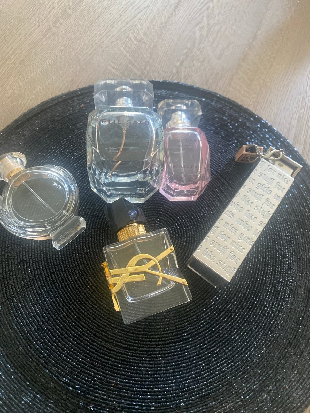 5 lege parfumflesjes voor de verzamelaar, Verzamelen, Ophalen of Verzenden, Gebruikt, Parfumfles