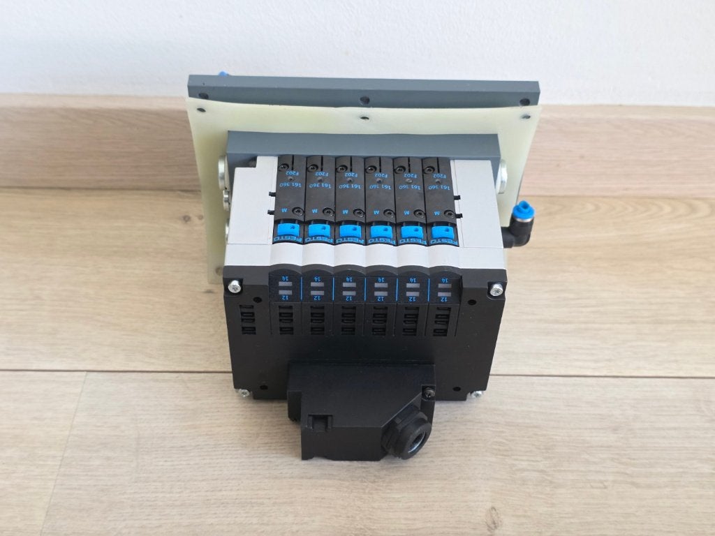 Festo CPV14 ventieleiland/pneumatisch ventielblok6-voudig, Ophalen of Verzenden, Gebruikt