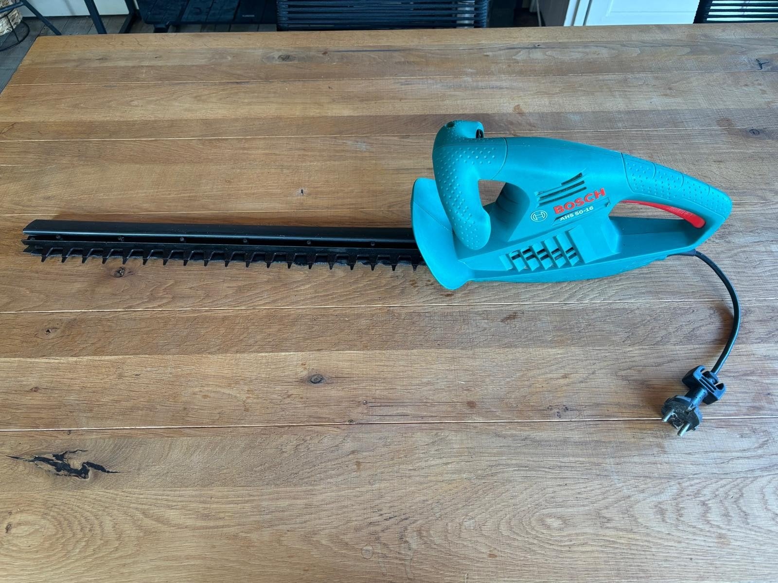 Bosch AHS 50-16 heggenschaar, Tuin en Terras, Heggenscharen, Ophalen of Verzenden, Gebruikt, Elektrisch, Bosch