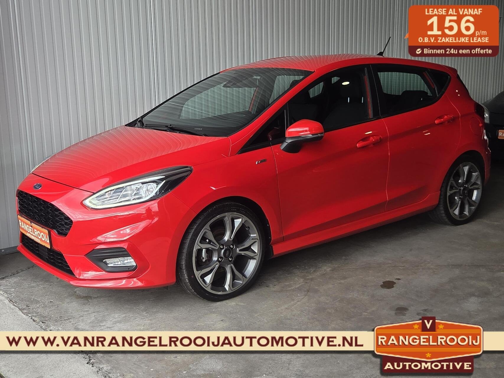 Ford Fiesta 1.0 EcoBoost ST-Line, trekh., winterpakket, LED, Voorwielaandrijving, 94 pk, Gebruikt, Euro 6