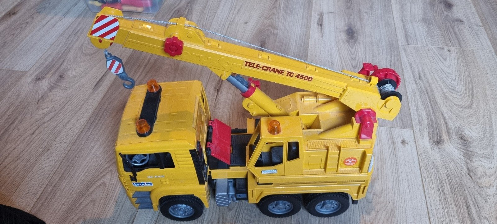 Bruder kraanwagen, Ophalen, Zo goed als nieuw