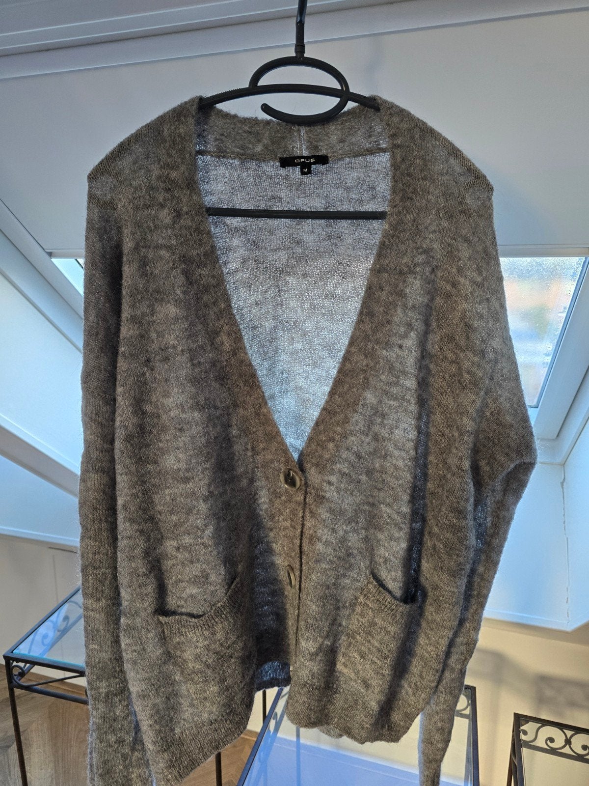 Grijd vest van opus maat M, Ophalen of Verzenden, Zo goed als nieuw, Maat 38/40 (M), Grijs