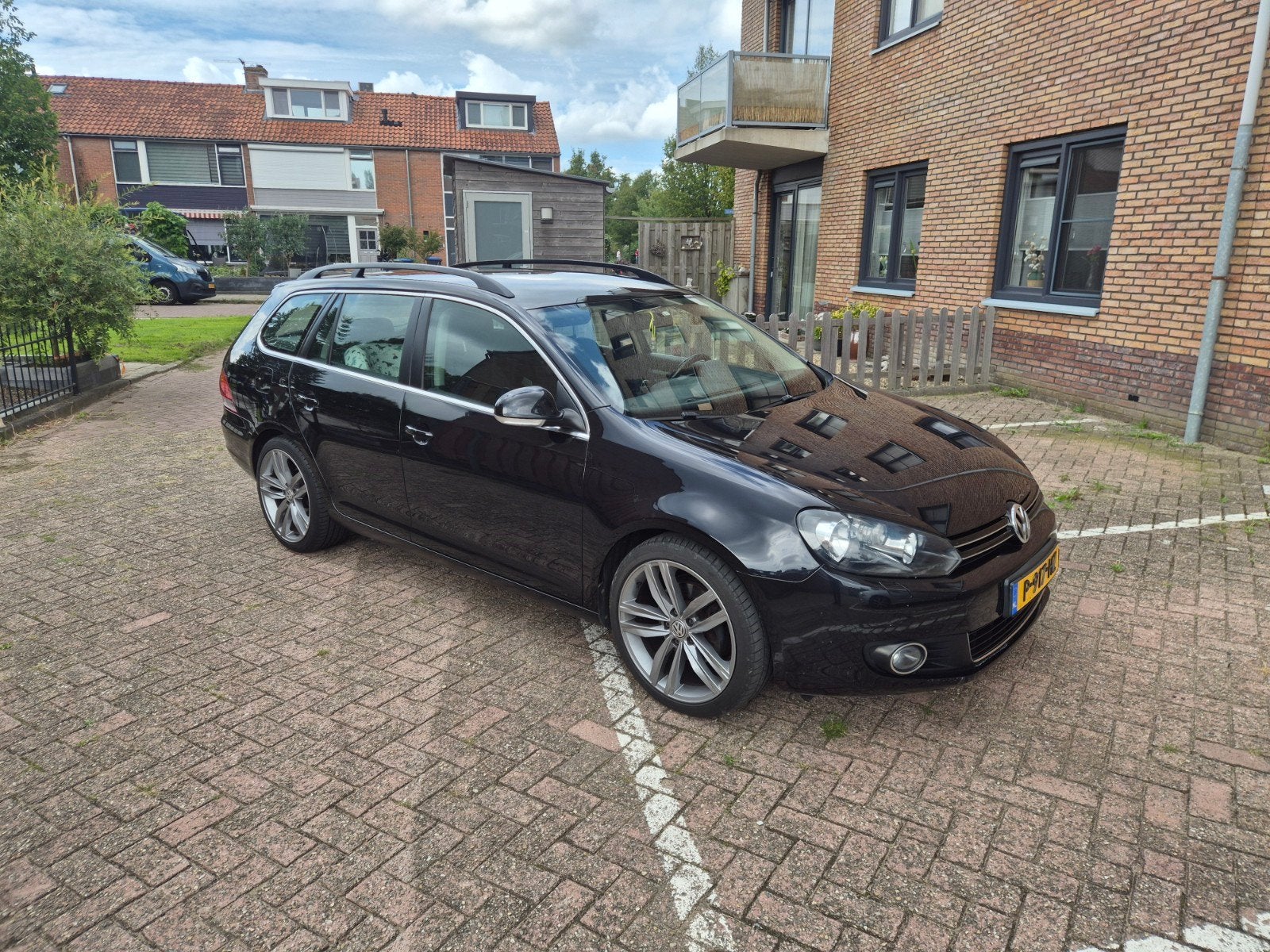 Volkswagen Golf 1.4 TSI 90KW Variant 2012 Zwart, Auto's, Voorwielaandrijving, 4 cilinders, Stationwagon, Golf