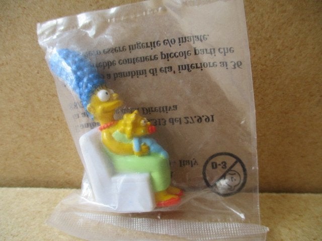 adv11218 simpsons poppetje 3, Ophalen, Overige figuren, Zo goed als nieuw, Beeldje of Figuurtje