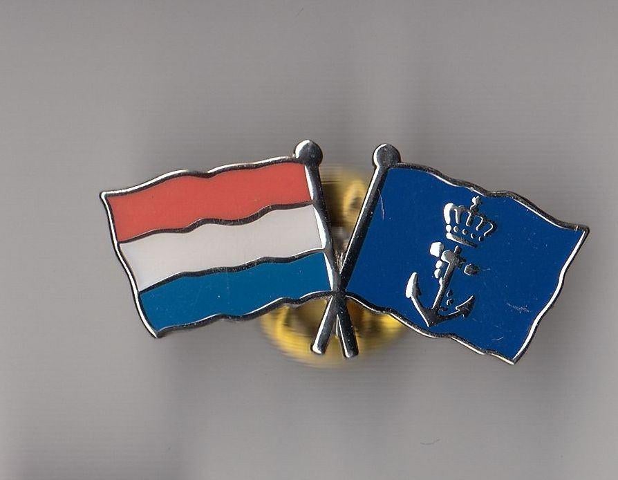 KM Koninklijke Marine pin Logo embleem, Verzamelen, Militaria | Algemeen, Marine, Embleem of Badge, Nederland, Ophalen of Verzenden