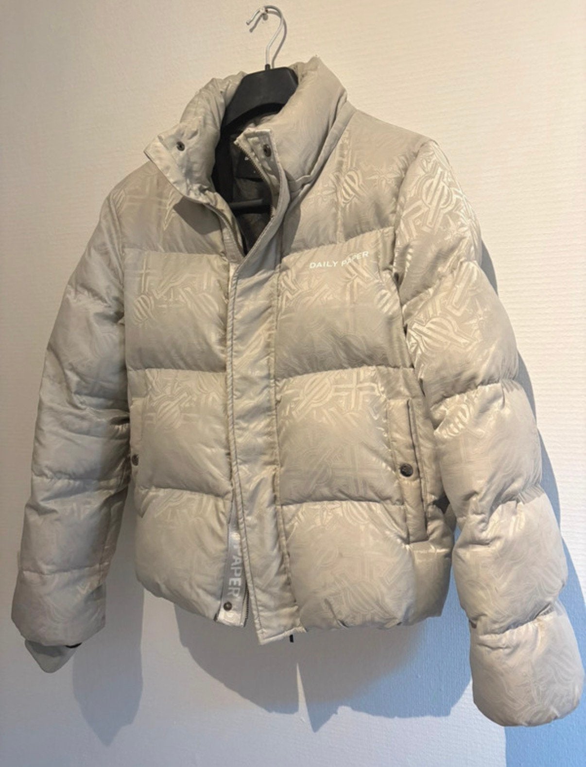 Daily paper jas, Kleding | Heren, Ophalen of Verzenden, Zo goed als nieuw, Maat 46 (S) of kleiner, Grijs