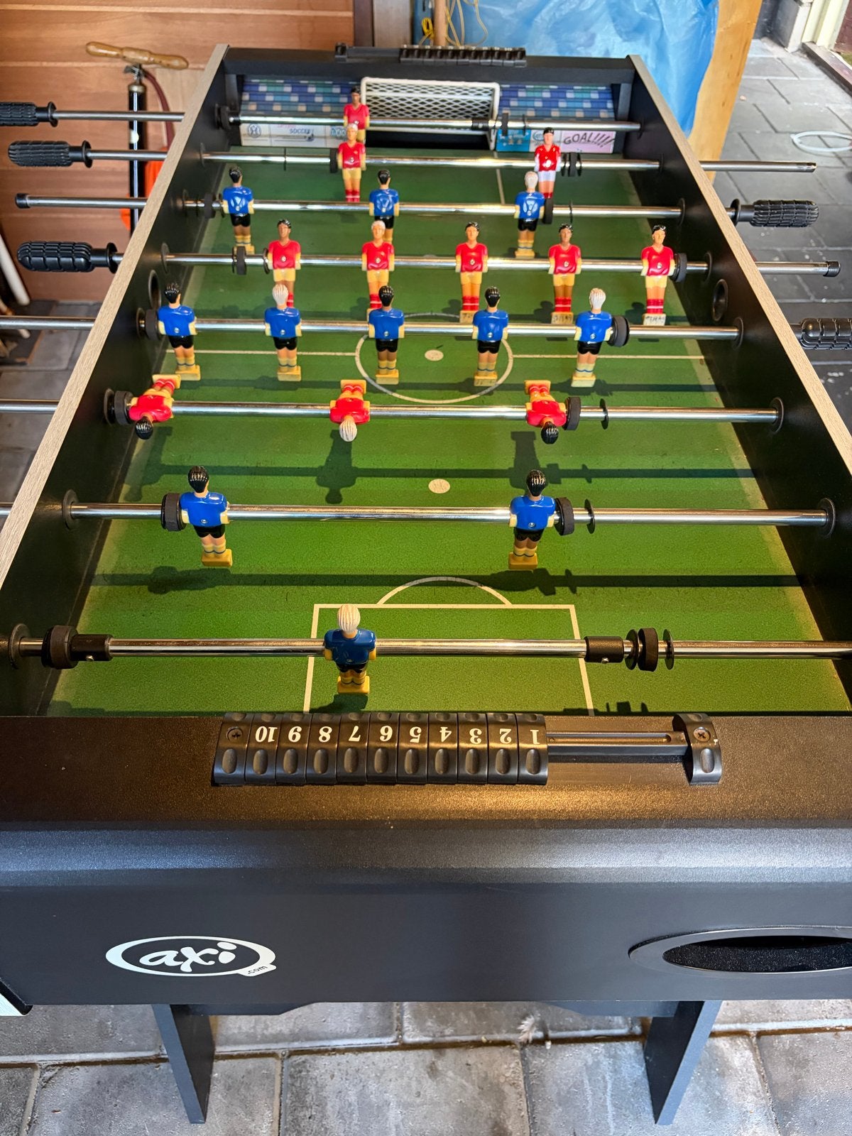 Tafelvoetbaltafel AXI - Plezier voor jong en oud!, Ophalen, Gebruikt