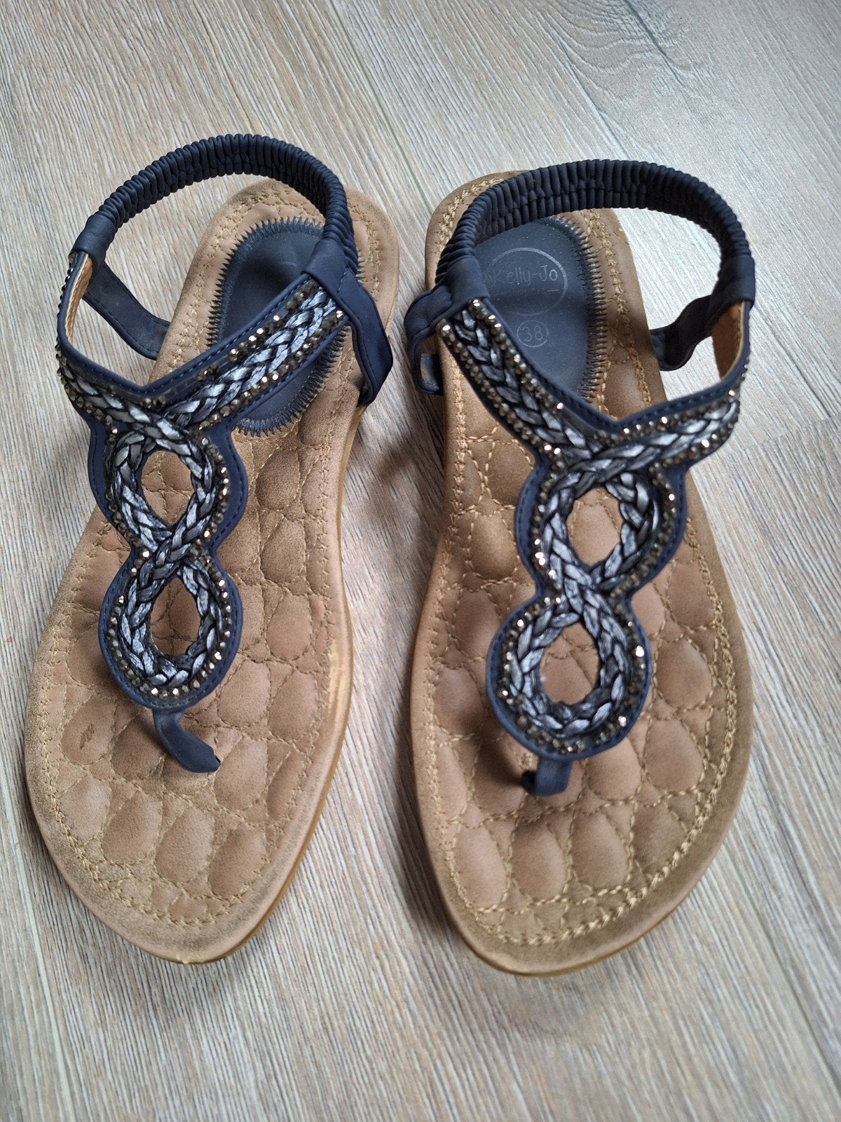 super leuke sandalen. maat 37, Blauw, Ophalen of Verzenden, Zo goed als nieuw, Kelly-Jo