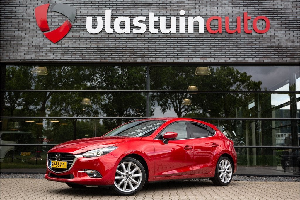 Mazda 3 2.0 SkyActiv-G 120 GT-M Bose, Stoel/stuurverwarming,, Auto's, Voorwielaandrijving, 1998 cc, Gebruikt, 4 cilinders