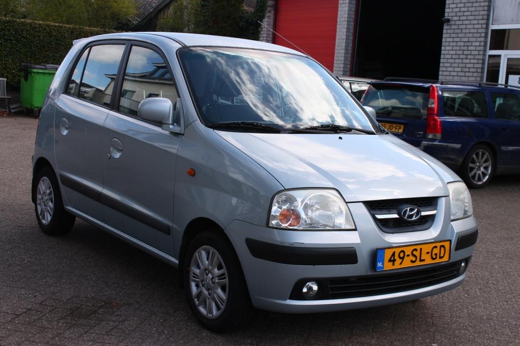 Hyundai Atos 1.1i Dynamic Cool (bj 2006, automaat), Auto's, 31 €/maand, 4 cilinders, Origineel Nederlands, Atos