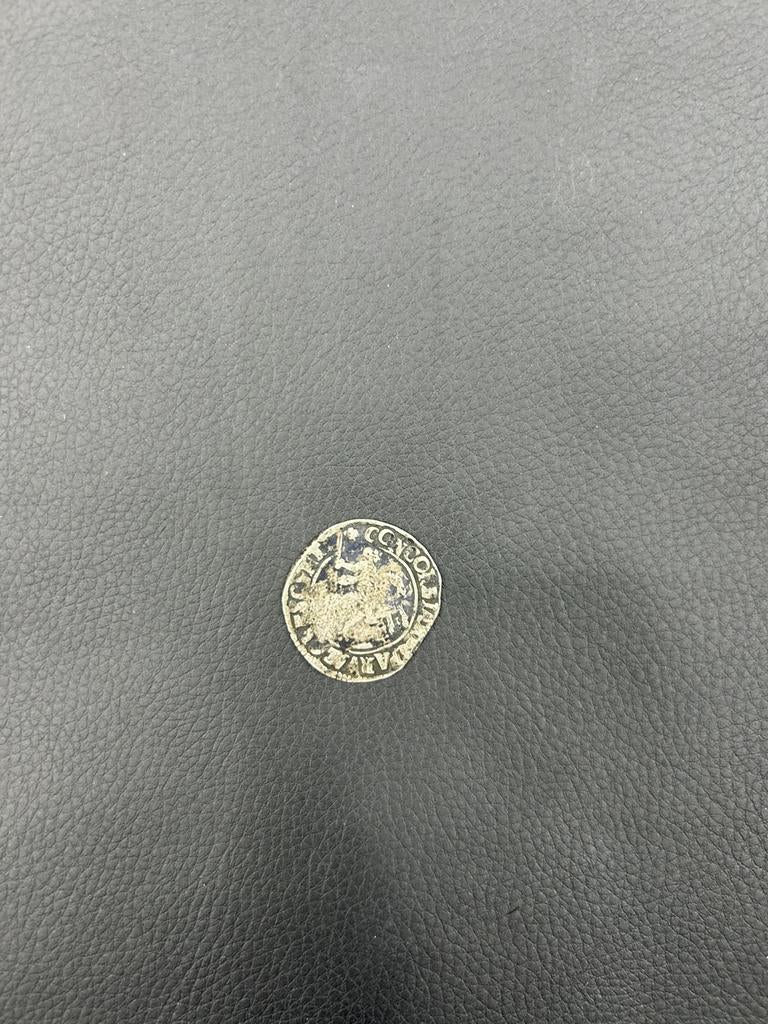 Spaanse zilveren munt uit 1671, Ophalen of Verzenden, Zilver