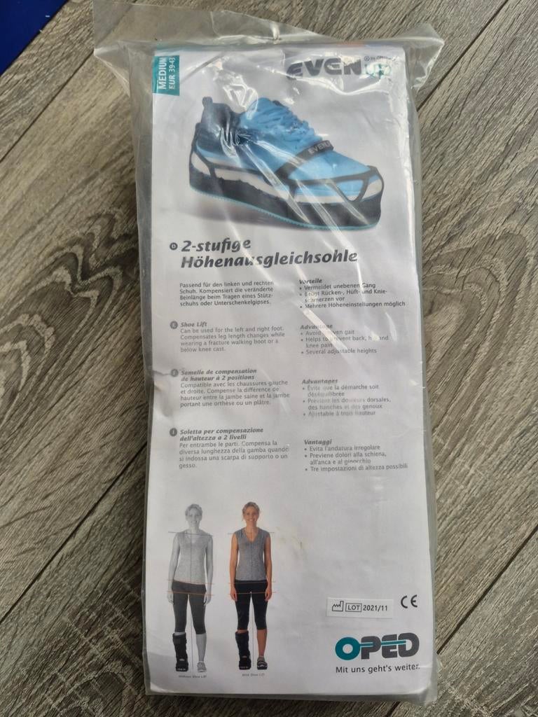Hoogte correctie schoen, Ophalen of Verzenden