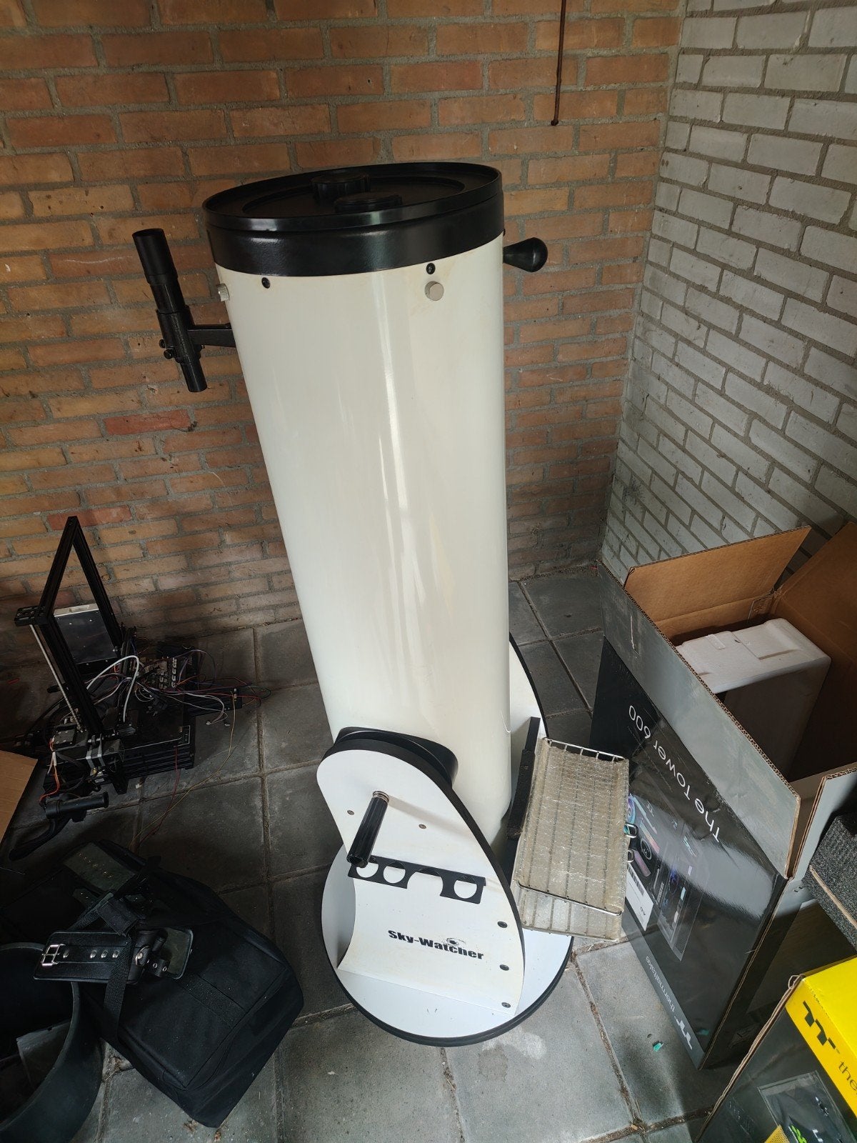 10" skywatcher Dobson, Ophalen, Gebruikt, 200 mm of meer, Spiegeltelescoop (reflector)
