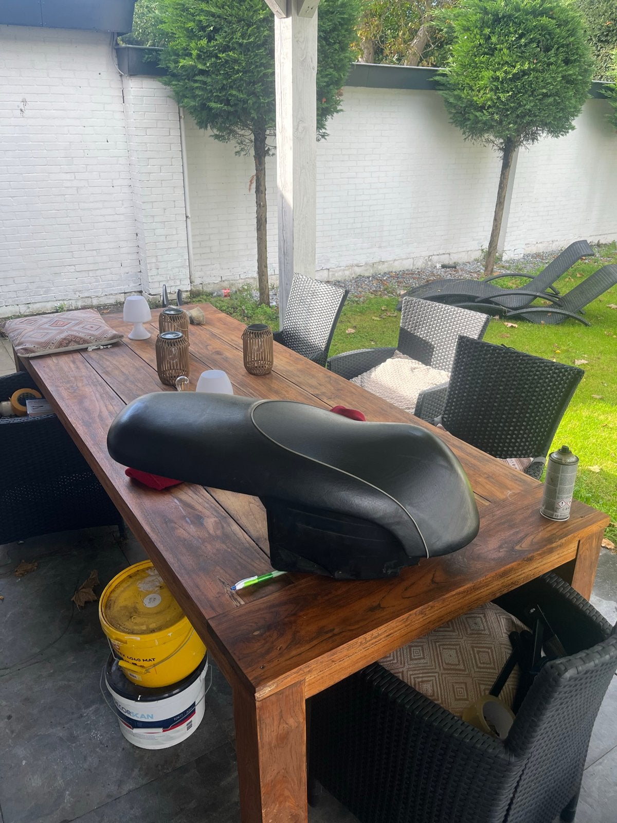 Buddy Seat Kymco Scooter Zadel (kymco like tt), Ophalen of Verzenden, Gebruikt, Zadel, Kymco