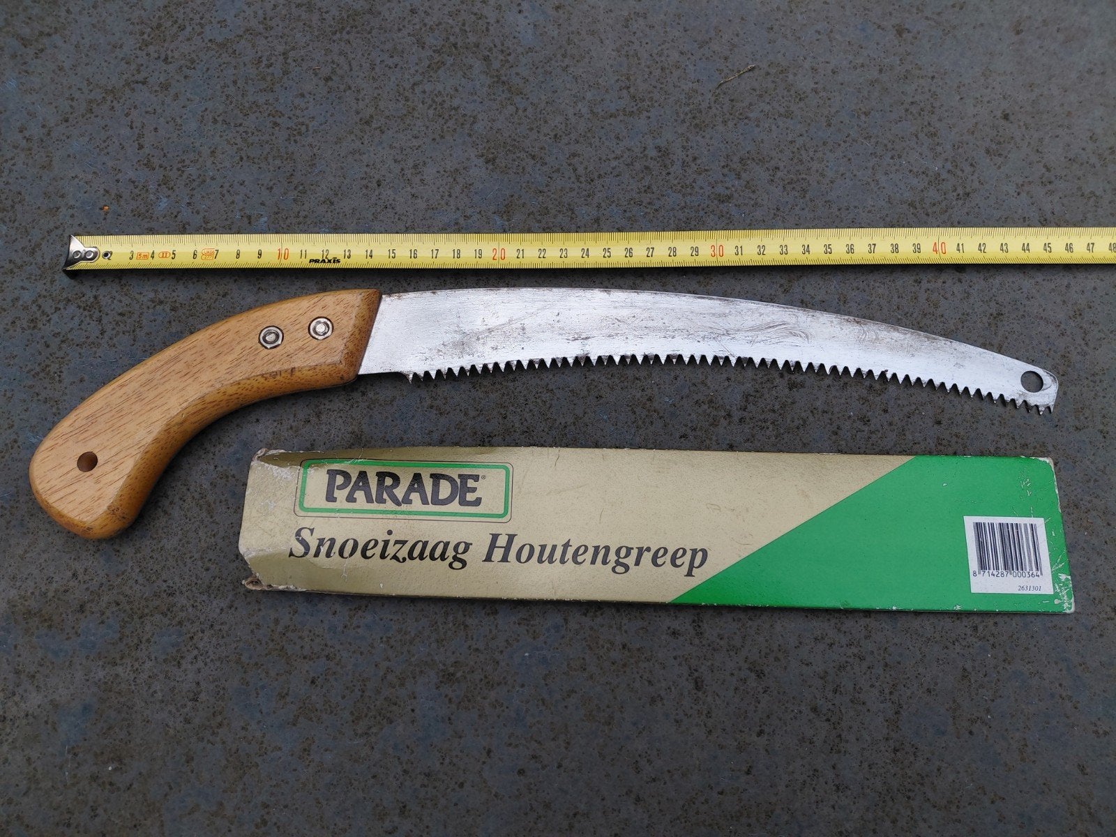 Snoeizaag - takkenzaag, Tuin en Terras, Ophalen of Verzenden, Gebruikt, Handzaag, Parade