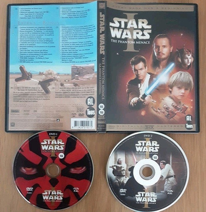 Star Wars: The Phantom Menace DVD (2-disc editie), Vanaf 6 jaar, Ophalen of Verzenden, Gebruikt, Science Fiction