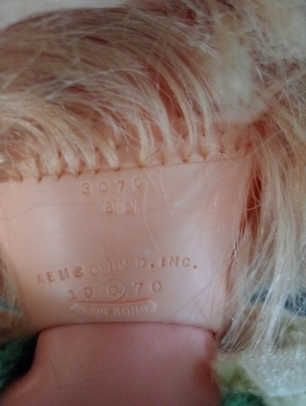 Vintage Remco Babypop uit 1970 - Zeldzaam en Charmant, Ophalen, Gebruikt, Babypop