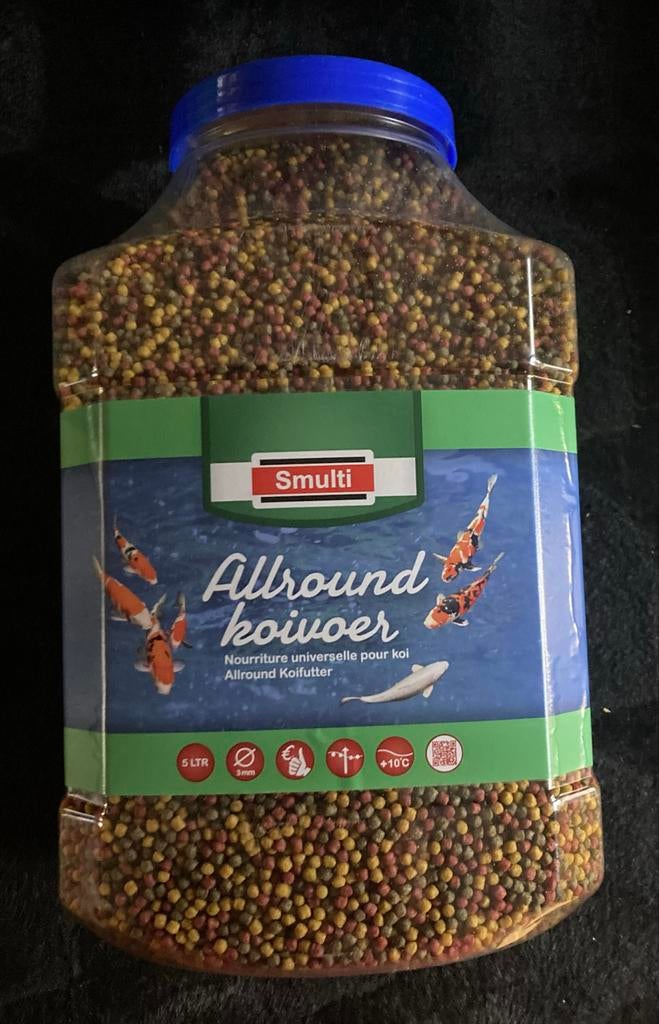 Koivoer of goudvis voer te koop. 1700 gram Smulti, Vis