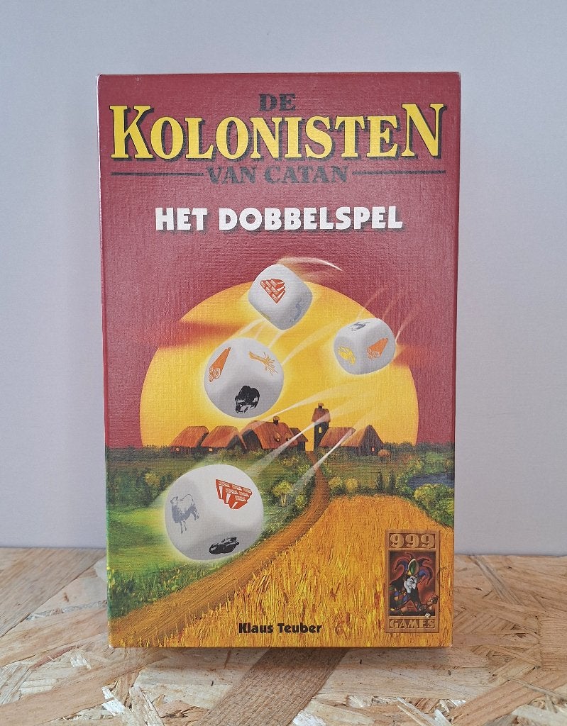 Kolonisten van Catan – Het Dobbelspel | 999 Games, Ophalen of Verzenden, Zo goed als nieuw, 999 Games