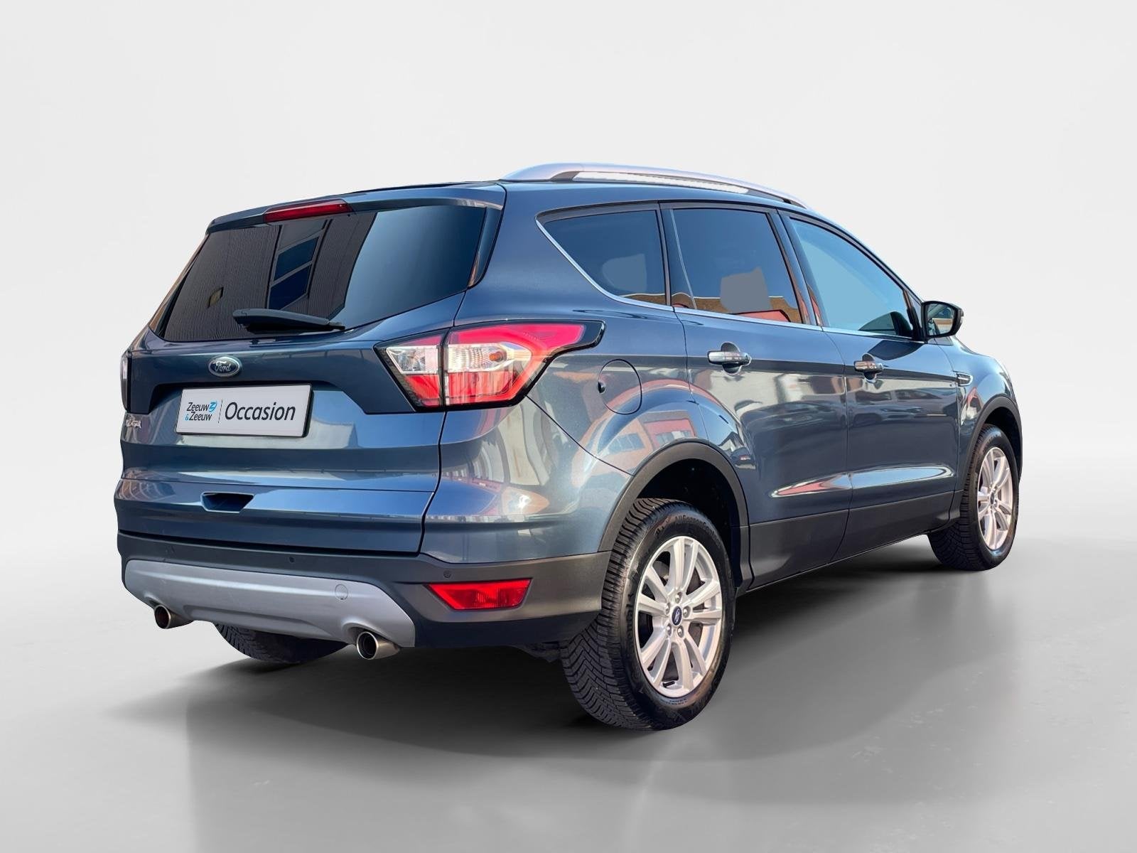 Ford Kuga 1.5 EcoBoost Titanium nette dealer auto | Wegklapb, Auto's, Voorwielaandrijving, 12 maanden, 4 cilinders, Blauw