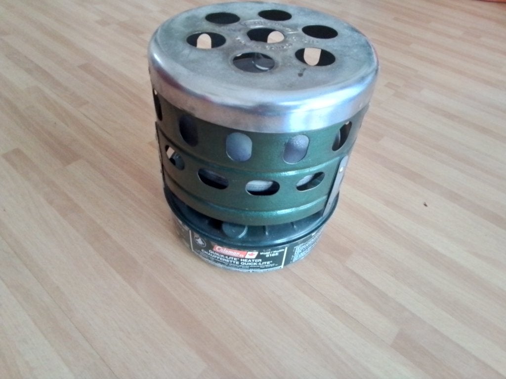 Benzine kachel  coleman      518 E, Ophalen of Verzenden, Gebruikt
