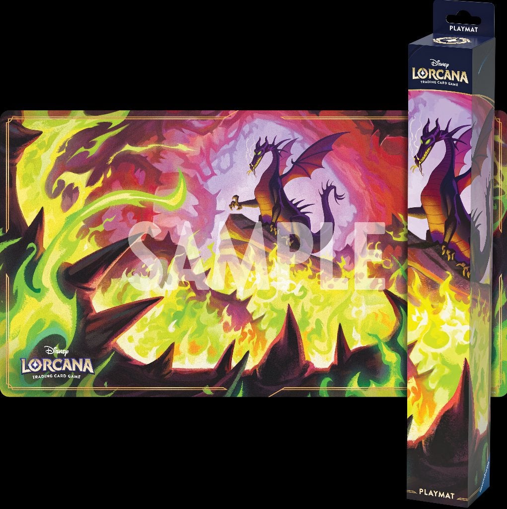Disney Lorcana - Winterspell - Dragon Fire - Playmat, Ophalen of Verzenden, Nieuw, Overige typen