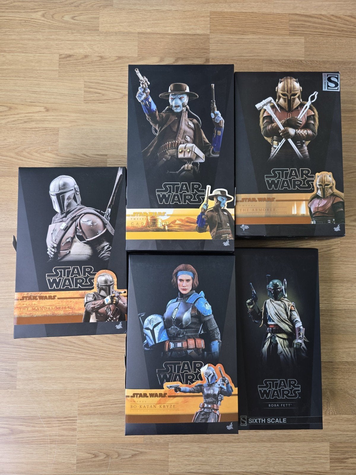 Mandalorian Collectie: Hot Toys, Verzamelen, Star Wars, Ophalen, Zo goed als nieuw, Actiefiguurtje