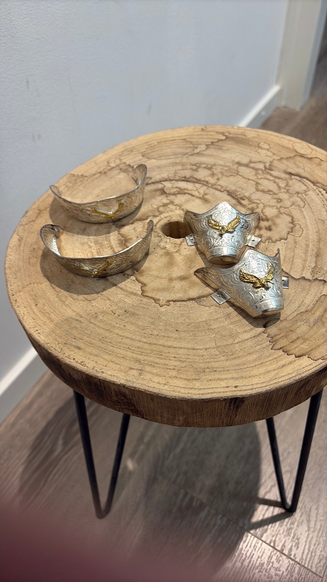 Gave set neuspunten en hakstukken incl verzenden, Verzenden, Zo goed als nieuw, Overige kleuren, Boots