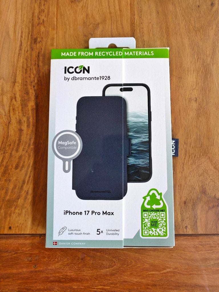 2 dbramante1928 hoezen voor blauwe iPhone 17 Pro Max, Kunststof, IPhone 17, Blauw, Schokbestendig