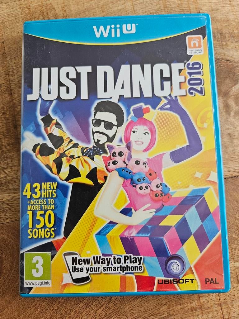 Just Dance 2016 - Wii U (Nieuwstaat), Muziek, Eén computer, Ophalen of Verzenden, Zo goed als nieuw