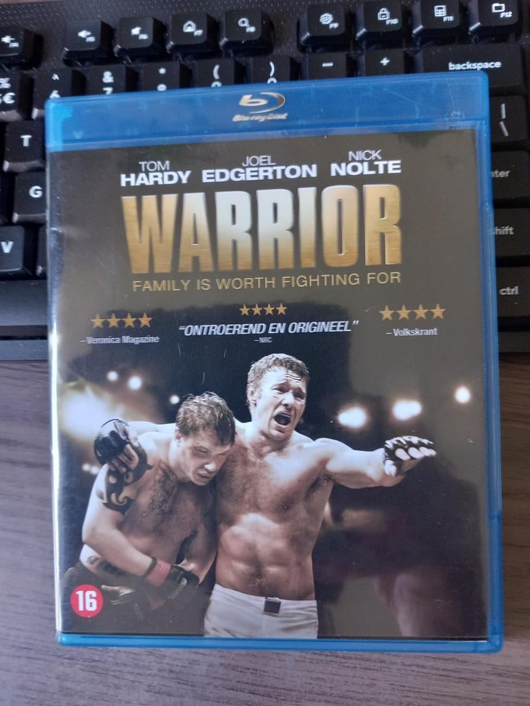 Warrior Blu-ray - Actie/Drama met Tom Hardy en Joel Edgerton, Cd's en Dvd's, Blu-ray, Zo goed als nieuw, Actie, Ophalen of Verzenden