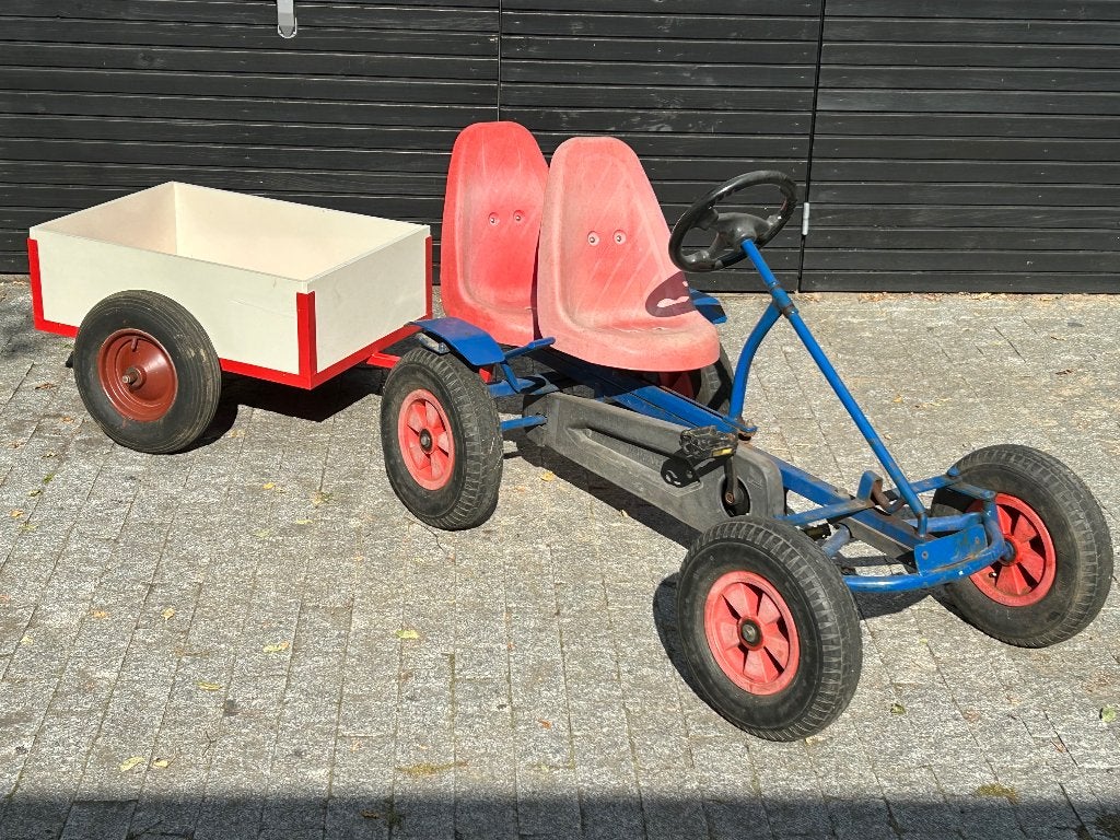Skelter met duozit en aanhanger, Ophalen, Gebruikt, Overige merken, Duozit
