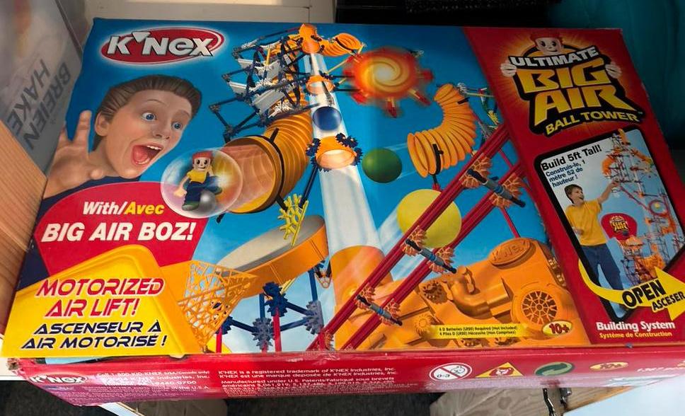 K'nex Ultimate Big Air Ball Tower - Gemotoriseerde Lift, Kinderen en Baby's, Speelgoed | Bouwstenen, Ophalen, Gebruikt, K'nex
