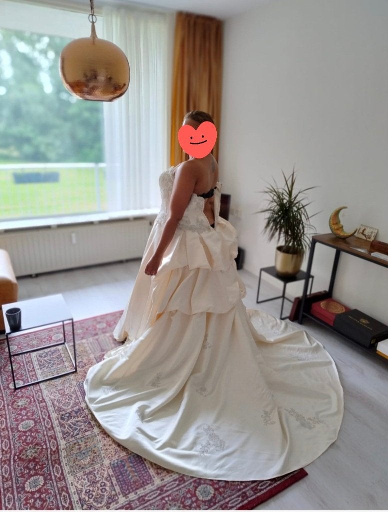 Tweedehands trouwjurk, Kleding | Dames, Ophalen, Gedragen, Wit, Trouwjurk