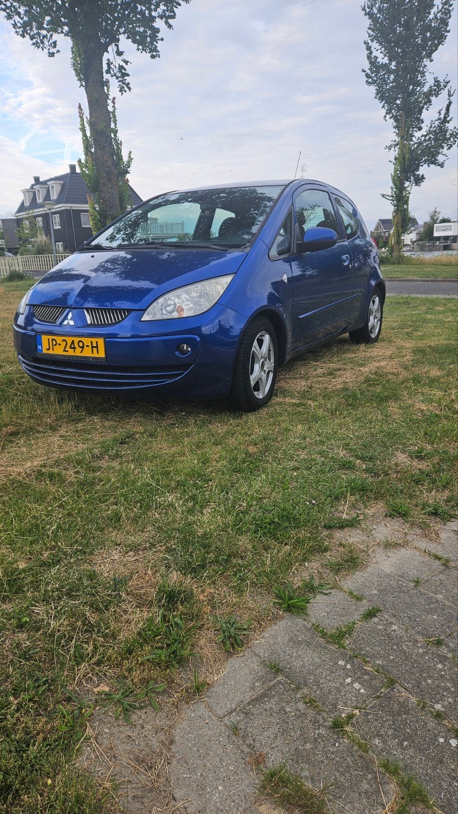 Mitsubishi Colt 1.1 CZ3 2007 Blauw, Auto's, Mitsubishi, Voorwielaandrijving, 74 pk, Blauw, Colt