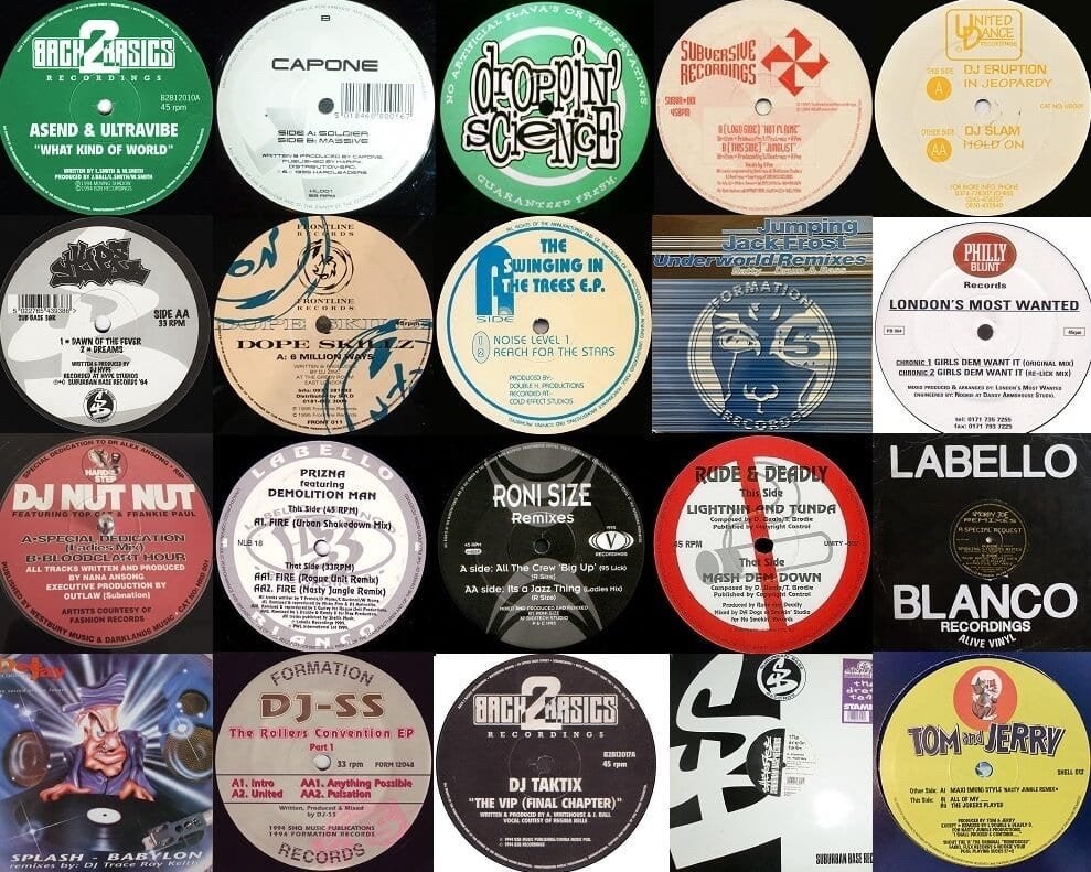 Gezocht: Jungle / Drum & Bass vinyl collecties!, Ophalen, 12 inch, LP