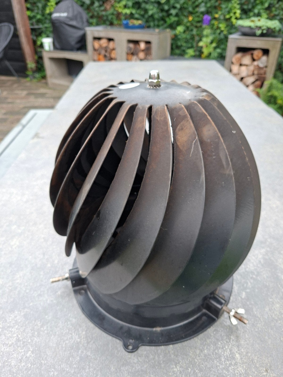 trekkap rotorvent, Doe-het-zelf en Verbouw, Ophalen of Verzenden, Gebruikt, Ventilator en Afzuiger