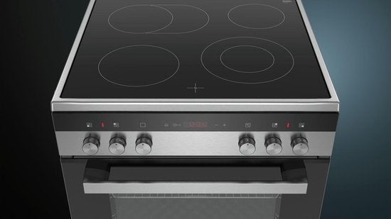 Siemens keramisch fornuis HK9R3A250 - iQ300, Witgoed en Apparatuur, Fornuizen, BSH Huishoudapparaten, 60 cm of meer, Keramisch