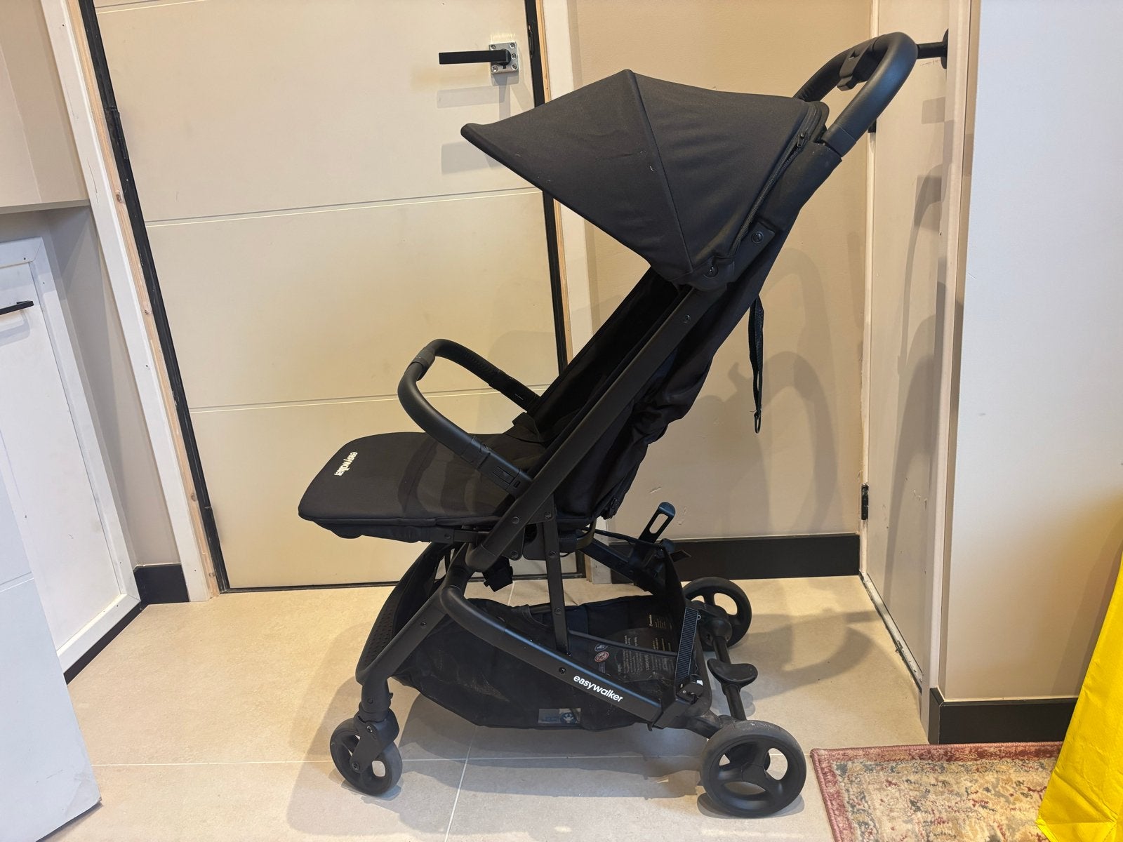 Easywalker buggy Miley 2, zwart, zo goed als nieuw, Ophalen of Verzenden, Zo goed als nieuw, Kinderwagen, Overige merken