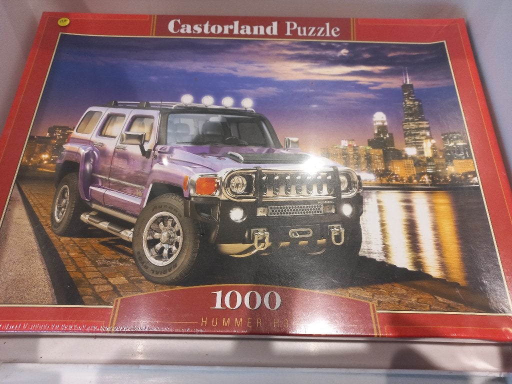 Puzzel Hummer H3 Castorland 1000 stukjes, Ophalen of Verzenden, 500 t/m 1500 stukjes, Nieuw, Legpuzzel