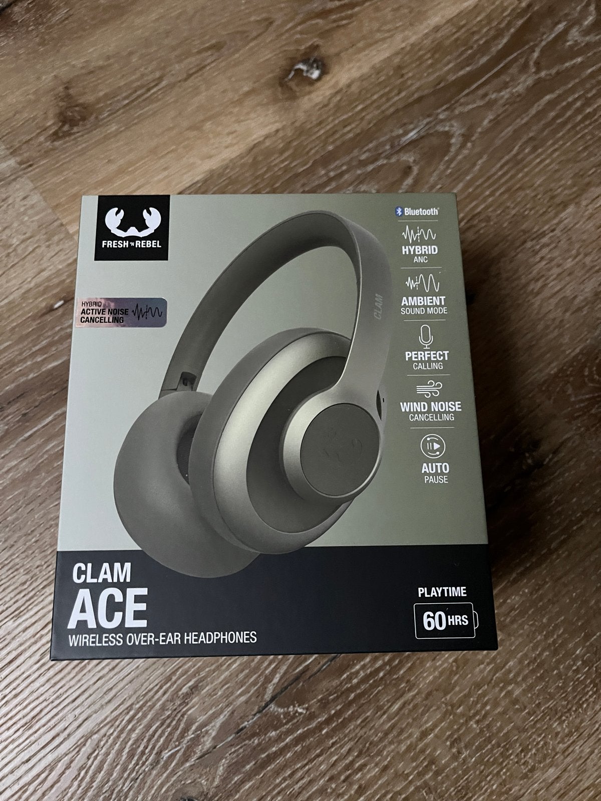Nieuwe Fresh 'n Rebel Clam Ace Wireless Over-Ear Koptelefoon, Fresh 'n Rebel, Bluetooth, Nieuw, Ophalen of Verzenden