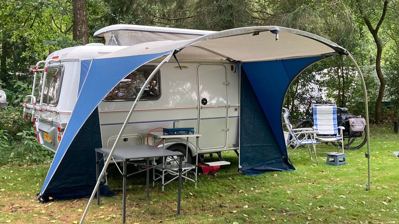 Unico Verona luifel / voortent voor Eriba Touring familia, Ophalen, Gebruikt